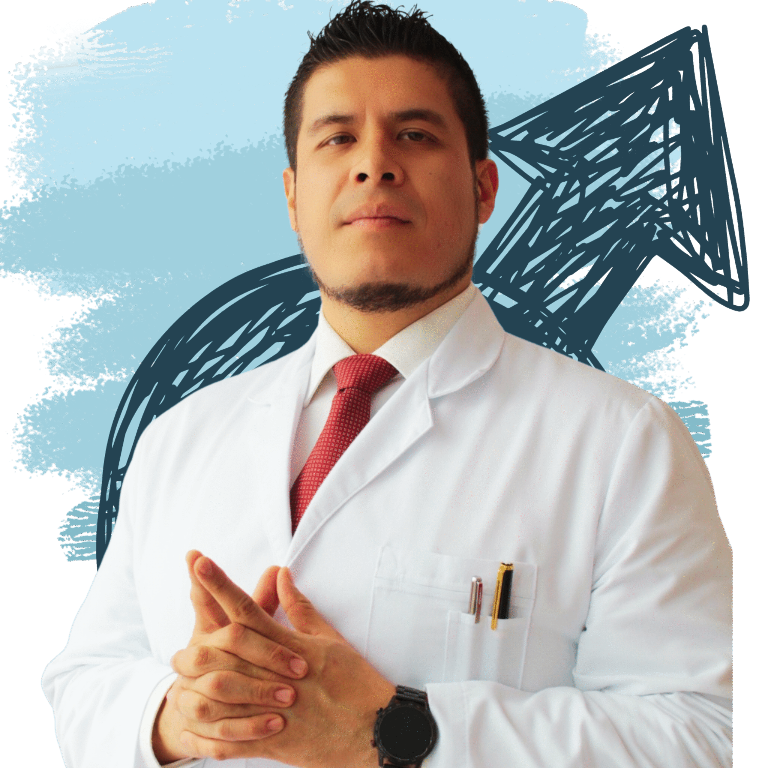 Retrato del Dr. Marco Quintero, especialista en salud masculina integral y fundador de NUSESA Hombres.